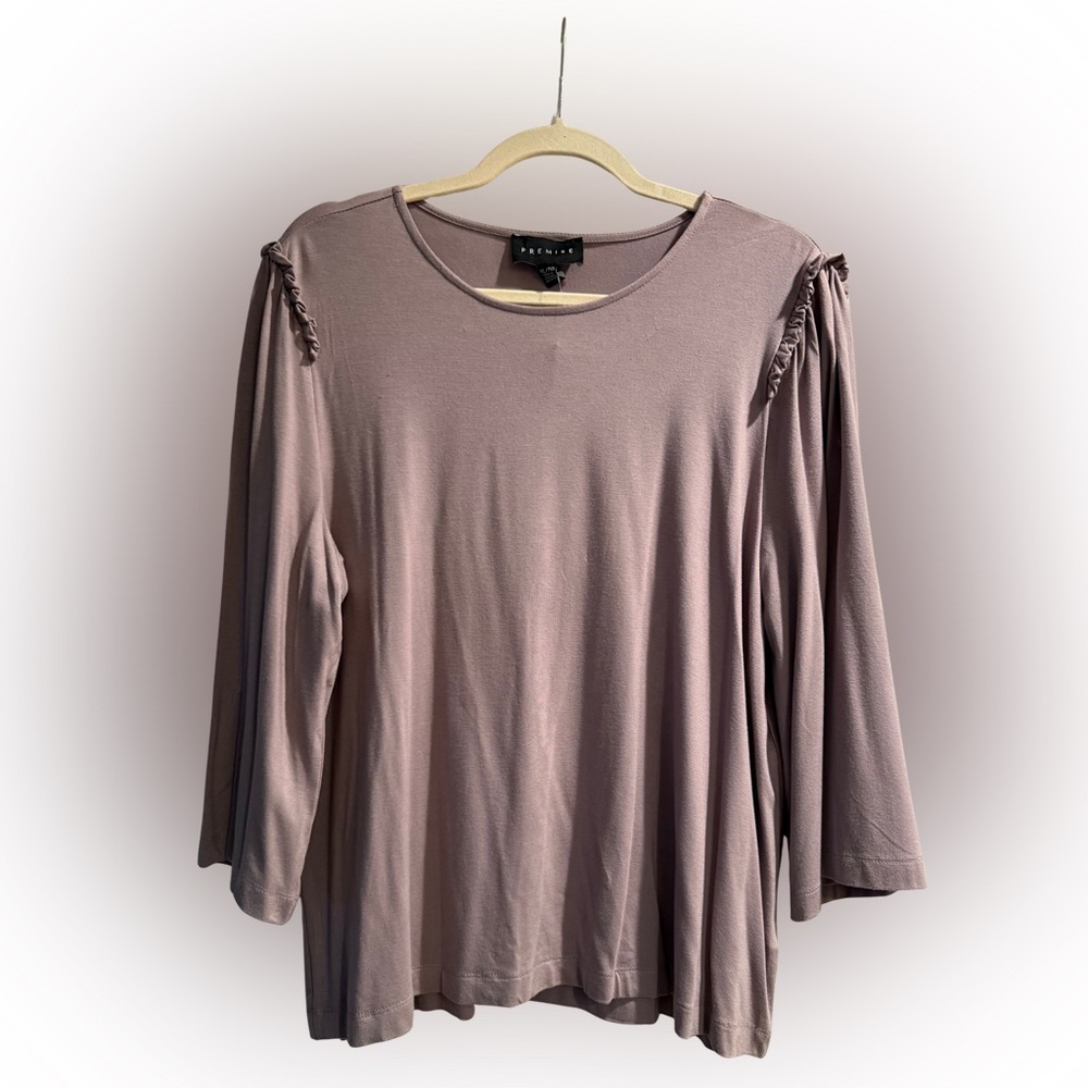 Premie Mauve Long Sleeve Top